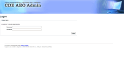 Desktop Screenshot of cde.otan.us